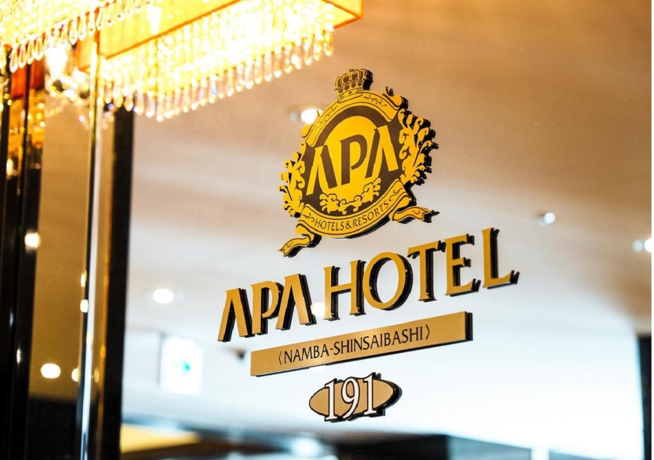 Apa Hotel Namba-Shinsaibashi Osaka Exterior photo